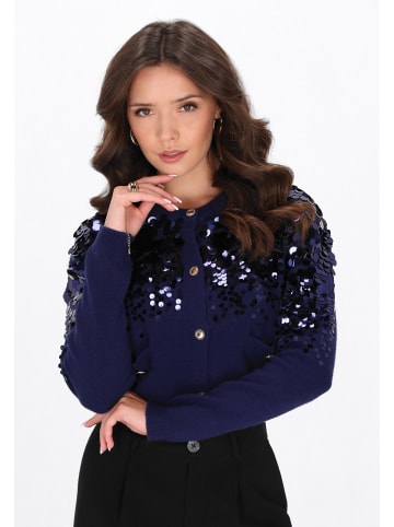faina Women Cardigan in navy