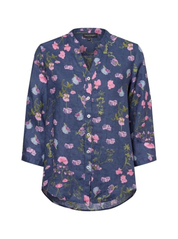 Franco Callegari Leinenbluse in marine rosa - 0075