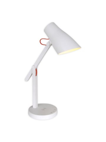 näve LED Tischleuchte "CLEVER" in weiß - (L)35 cm x (B)15 cm x (H)40 cm - EEK G
