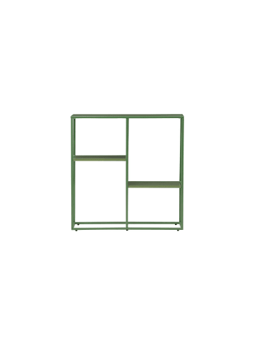 ebuy24 Regal Staal Grün 80 x 26 cm
