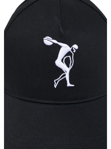 Carlo Colucci Baseball Cap Donadello in Schwarz
