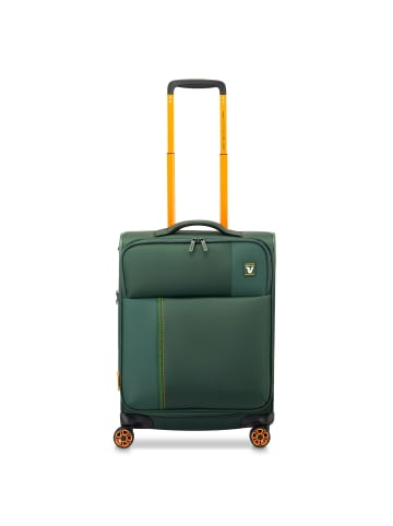 Roncato Move 4 Rollen Kabinentrolley 55 cm mit Dehnfalte verde mimetico