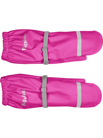 Playshoes Matschhandschuh mit Fleece-Futter in Neonpink