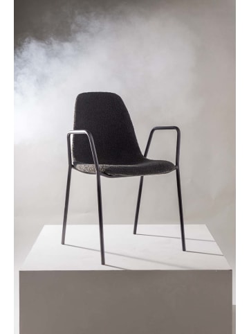 ebuy24 Esszimmerstuhl Klädesholmen schwarz 2er Set