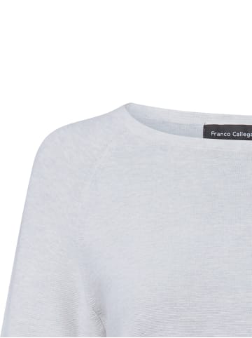 Franco Callegari Strickpullover in hellgrau - 0001