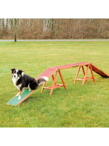 TRIXIE Agility Steg, rot