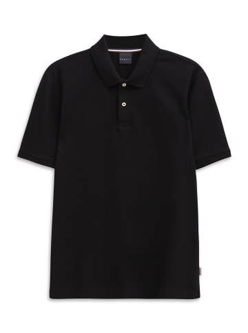 Bugatti Polo-Shirt in schwarz