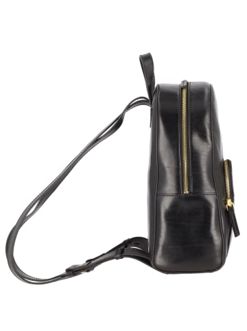 The Bridge Elettra Rucksack Leder 32 cm in nero