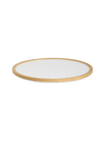 Beliani Deckenleuchten VELORA in Braun - (W) 42 x (H) 3 x (L) 42 cm