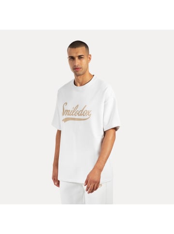 SMILODOX T-Shirt Lorik in Creme
