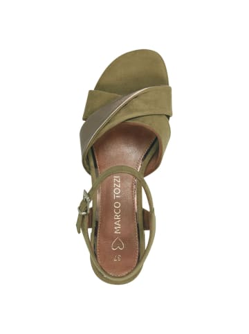 Marco Tozzi Sandale in FERN GREEN COM