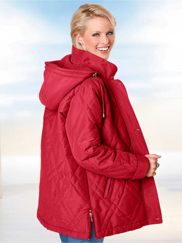 Sieh an! Steppjacke in rot