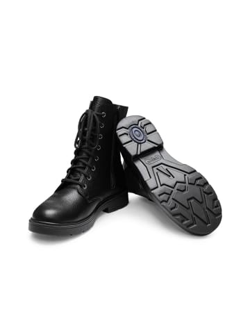 VITAFORM Hirschleder Stiefeletten in schwarz