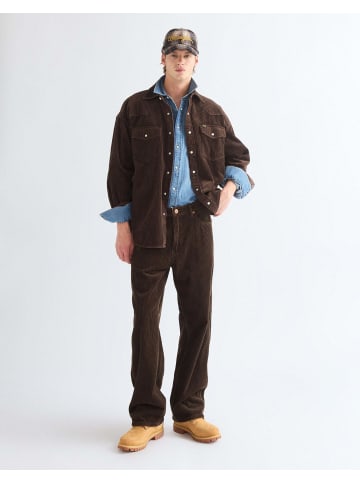 Wrangler Cap Rope Logo in Chocolate Torte