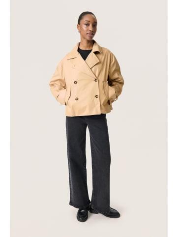 Soaked in Luxury Jacke SLFavne Oversize fit in Curds & Whey