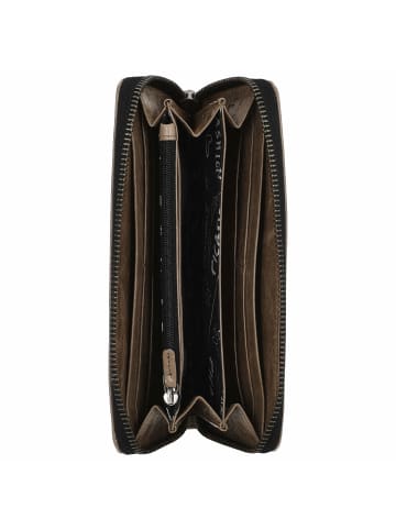 PICARD Himalaya 1 - Geldbörse 8cc 19 cm (black) in hazel
