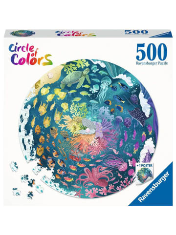 Ravensburger Puzzle 500 Teile Circle of Colors - Ozean Ab 12 Jahre in bunt