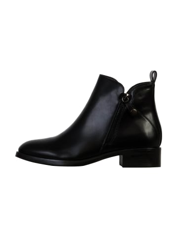 Divine Factory Leder-Pantoletten „Eden“ Braun
