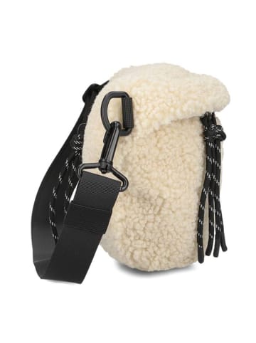 Zwei Teddy Gürteltasche 40 cm creme