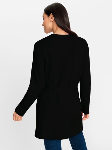 Heine Longstrickjacke in schwarz