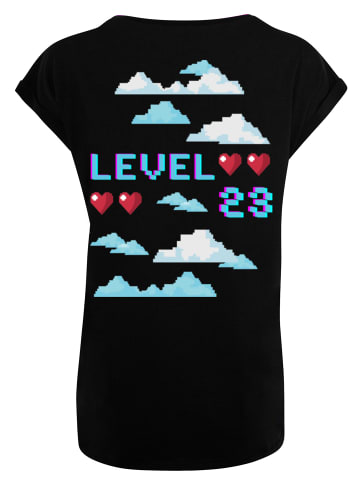 F4NT4STIC T-Shirt Happy New Year Silvester 2023 in schwarz