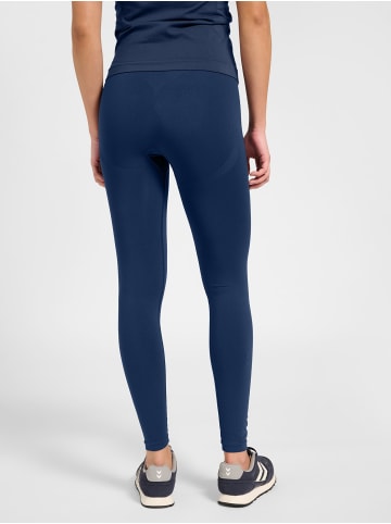 Hummel Leggings Hmlflow Multisport Damen in DRESS BLUES