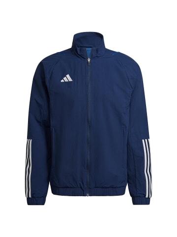 adidas Performance Trainingsjacke Tiro 23 in dunkelblau / weiß