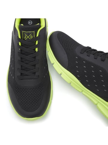 John Devin Sneaker in schwarz/gelb