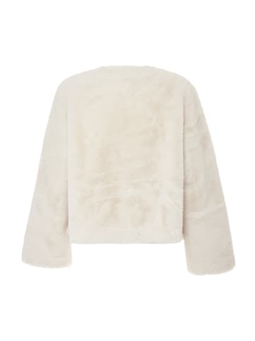 CARNEA Damen Strickjacke in Wollweiss