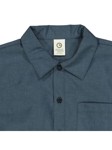 müsli Kurzarmhemd 1517001800 in blau