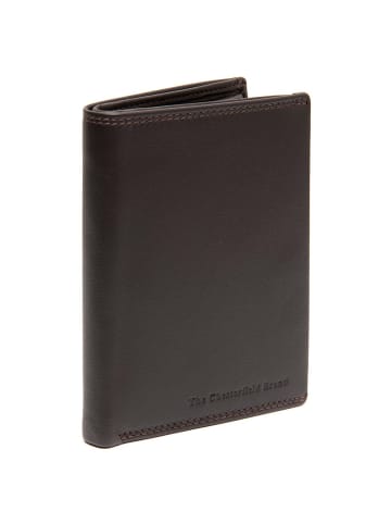 The Chesterfield Brand Hanson Nappa - Geldbörse 5cc 13 cm RFID (schwarz) in braun