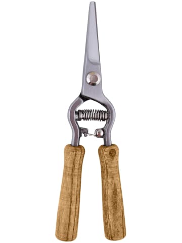 Rivanto Gartenschere in Silber | braun
