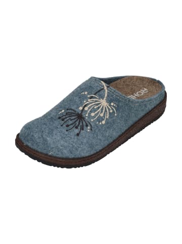 ROHDE Hausschuhe NOVARA 6427  in blau
