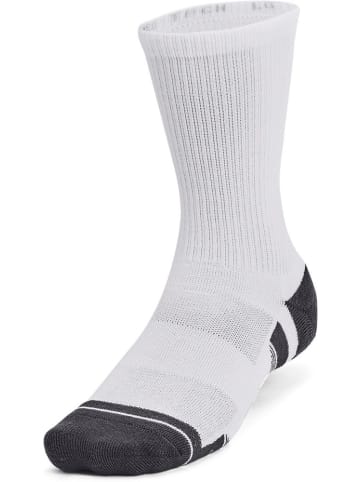 Under Armour Socke "UA Performance Tech 3Pk Crew" in Weiß