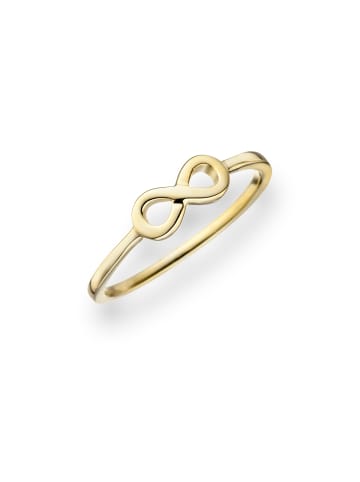 Glanzstücke München Ring Infinity aus Sterling Silber in gelbgold