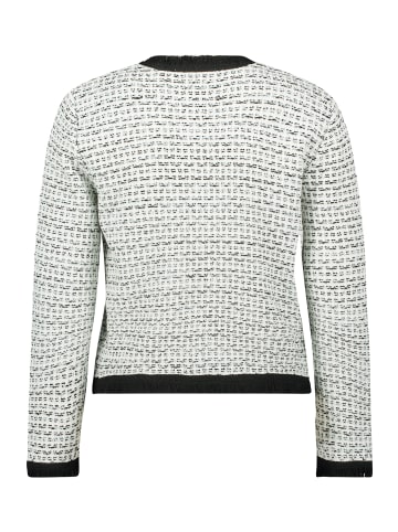 BETTY & CO Strickjacke in ecru mehrfarbig - 0001