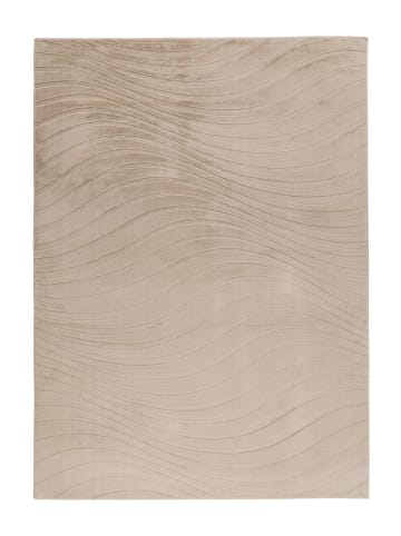 Kayoom Kayoom Neu 2026 Wohnzimmer Kurzflor Teppich Emsa 125 beige in beige