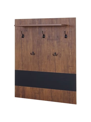 MCW Wandgarderobe A27 mit 5 Haken, Standard