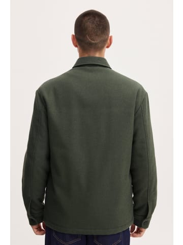 !SOLID Hemdjacke SDDunne JA 21107478  Schöne schlichte Hemdjacke in Grün
