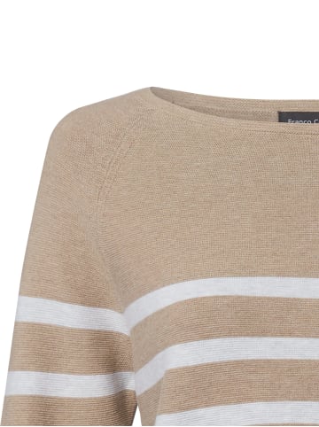 Franco Callegari Strickpullover in taupe ecru - 0002