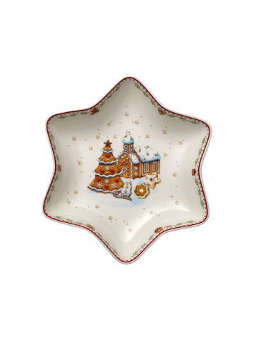 Villeroy & Boch Sternschale Lebkuchendorf Winter Bakery Delight 25 x 22 cm bunt in bunt