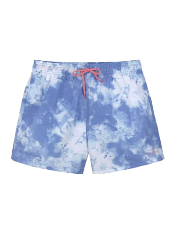 Venice Beach Badeshorts in hellblau-weiß