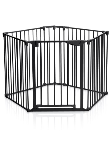 fillikid Absperrgitter 5-teilig in Schwarz