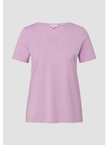 s.Oliver T-Shirt in 4178_flieder
