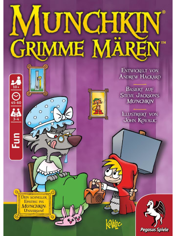 Pegasus Spiele Munchkin: Grimme Mären