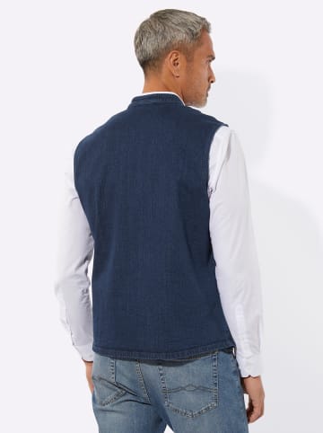Sieh an! Jeans-Weste in dark blue