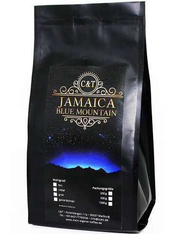 C&T Kaffee "Jamaica Blue Mountain AA" - 500 g gemahlen
