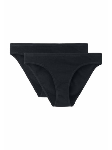 Hessnatur Slip Low Cut 2er-Set in schwarz