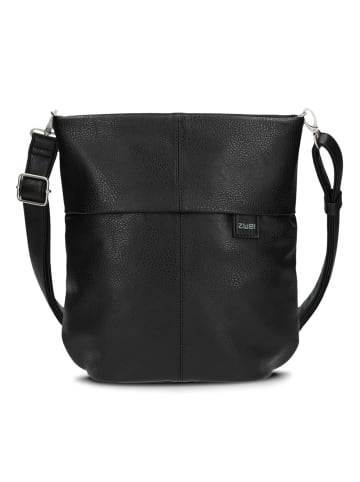 Zwei Mademoiselle.M Schultertasche 27 cm in noir