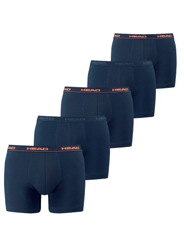 HEAD Boxershorts 5er Pack in Navy